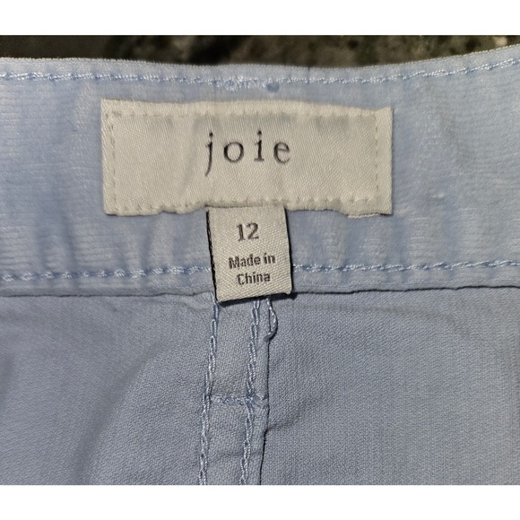 Joie Women's pants size 12 corduroy thistle blue maza - Picture 3 of 3